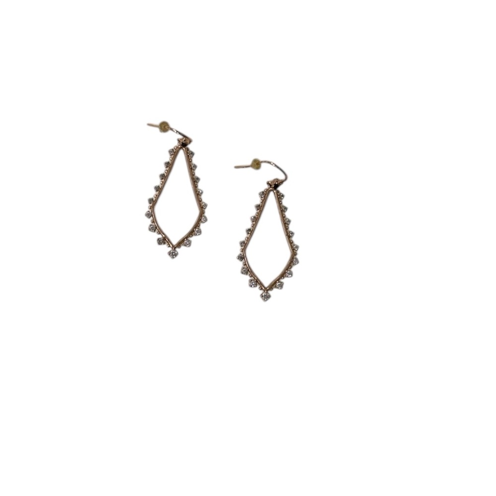 Kendra Scott Gold and Silver Geometric Earrings